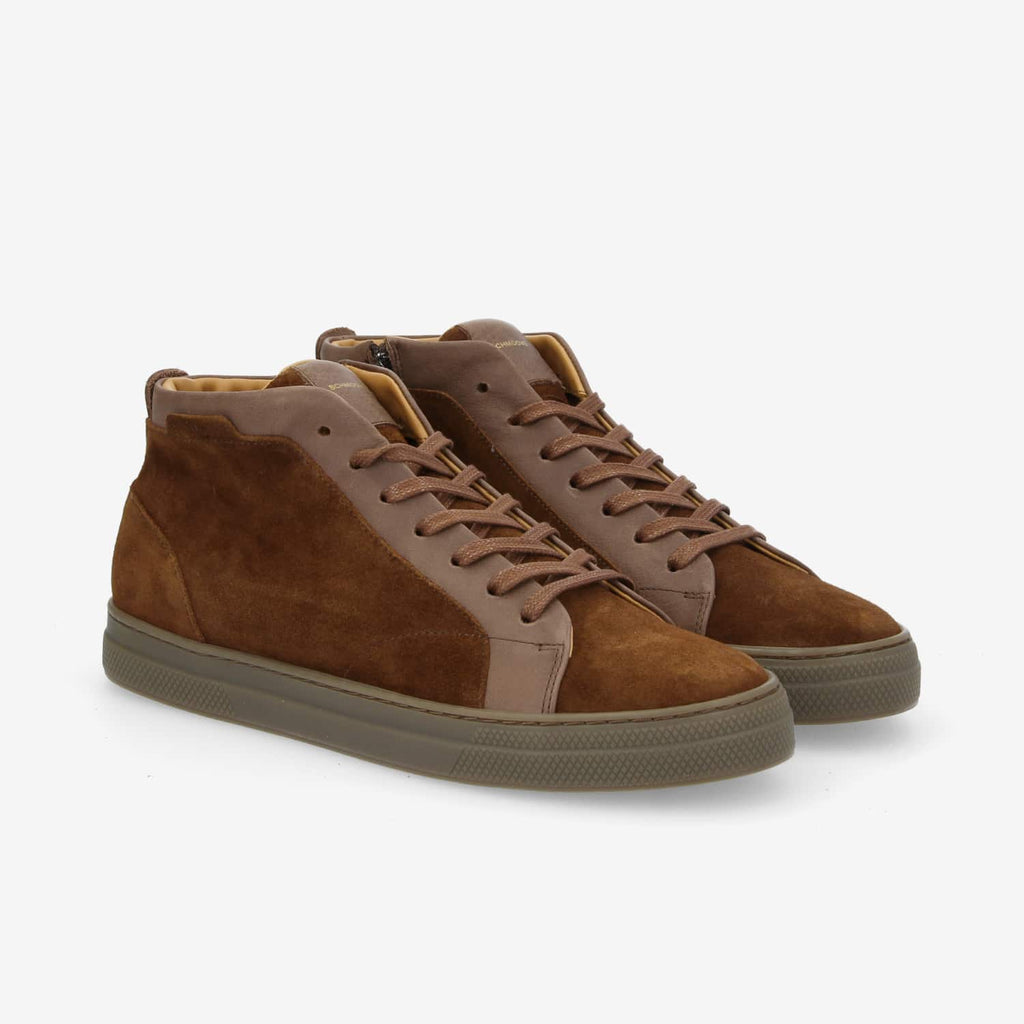 Spark Mid Zip M - Suede/Country - D.Brown/D.Brown