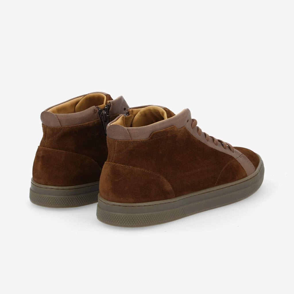 Spark Mid Zip M - Suede/Country - D.Brown/D.Brown