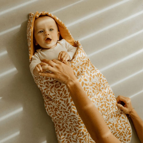 Nid D'Ange Réversible 4 Saisons Ourson - Camel