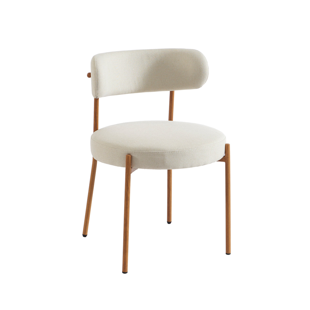 Noa - 2-pack Stolar - Beige Tyg