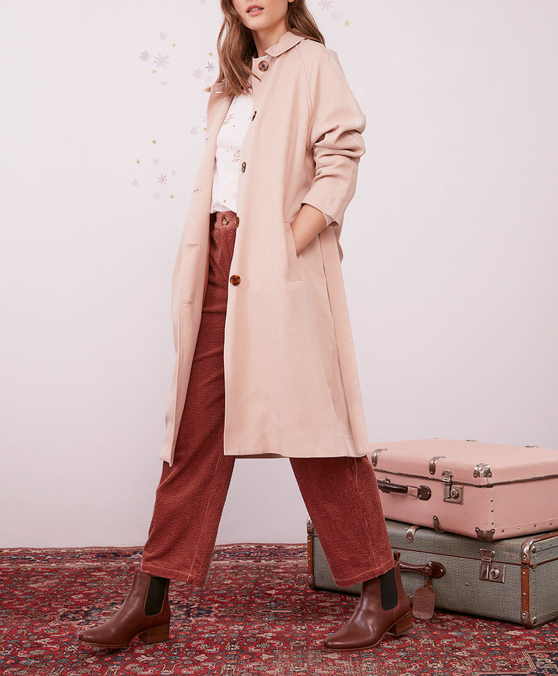 Gabardina Noah - Beige Rosa