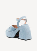 Nodaleto - Sandales - Blue Washed Medium - Femme