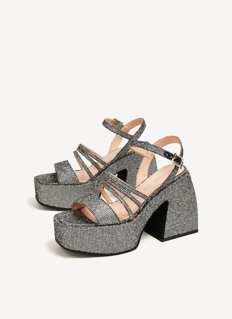 Nodaleto - Sandales - Silver - Femme