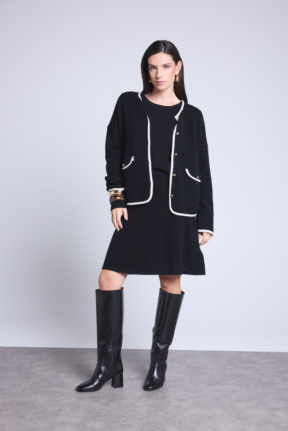 Jupe Courte Noela - Noir - Femme