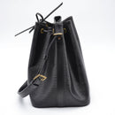 Noé Mm Cuir Épi Noir