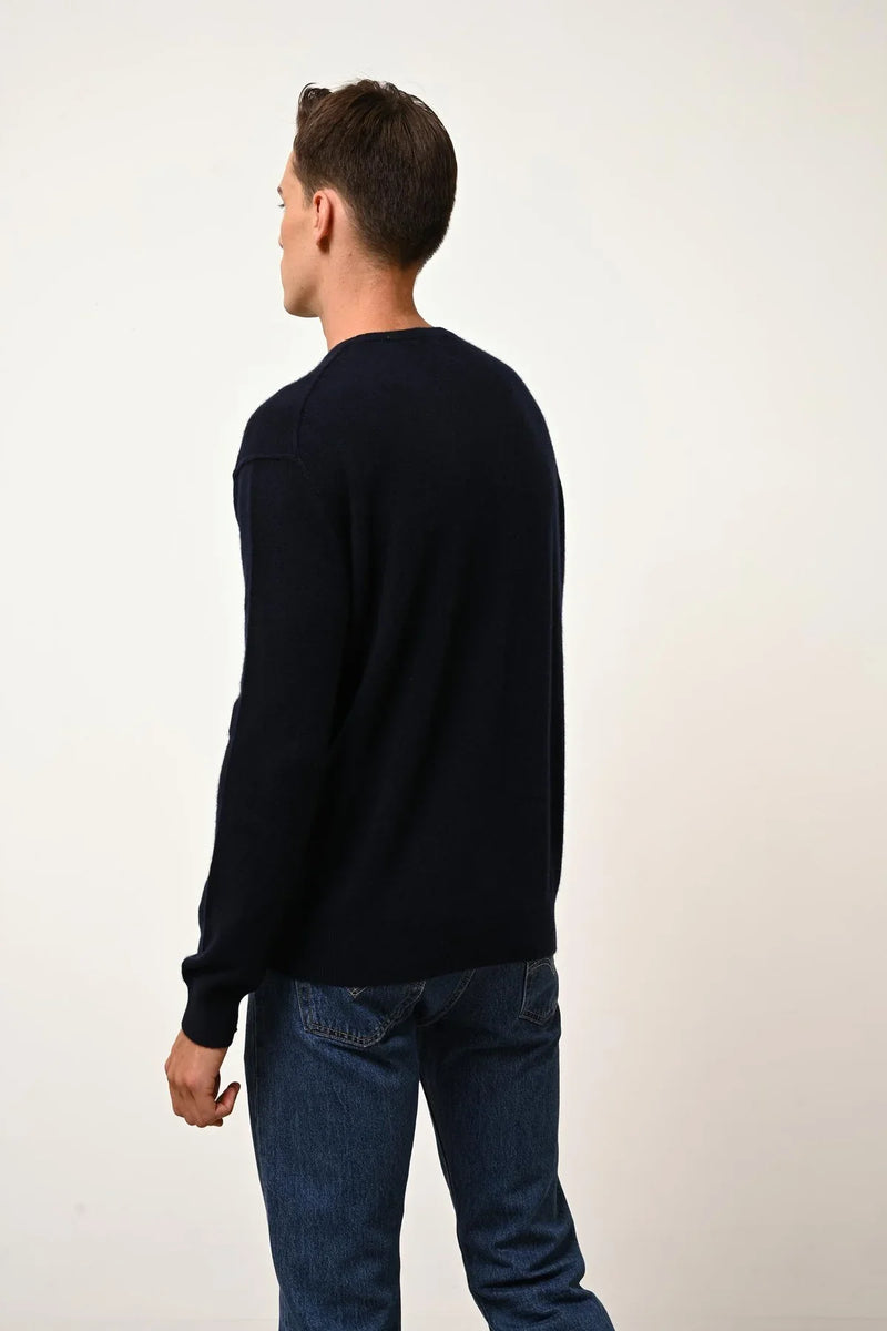 Jersey Cuello Redondo - Noe - Azul Marino