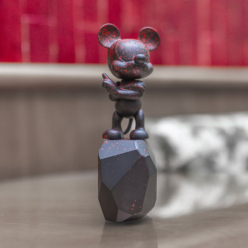 Mickey Rock Spread - Arik Levy - 18 Cm - Noir & Rouge