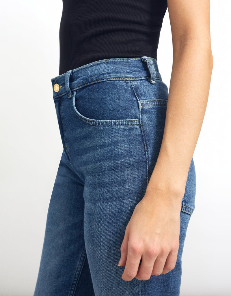 Reiko - Tapered Nola Jeans - Denim B-252 - Woman