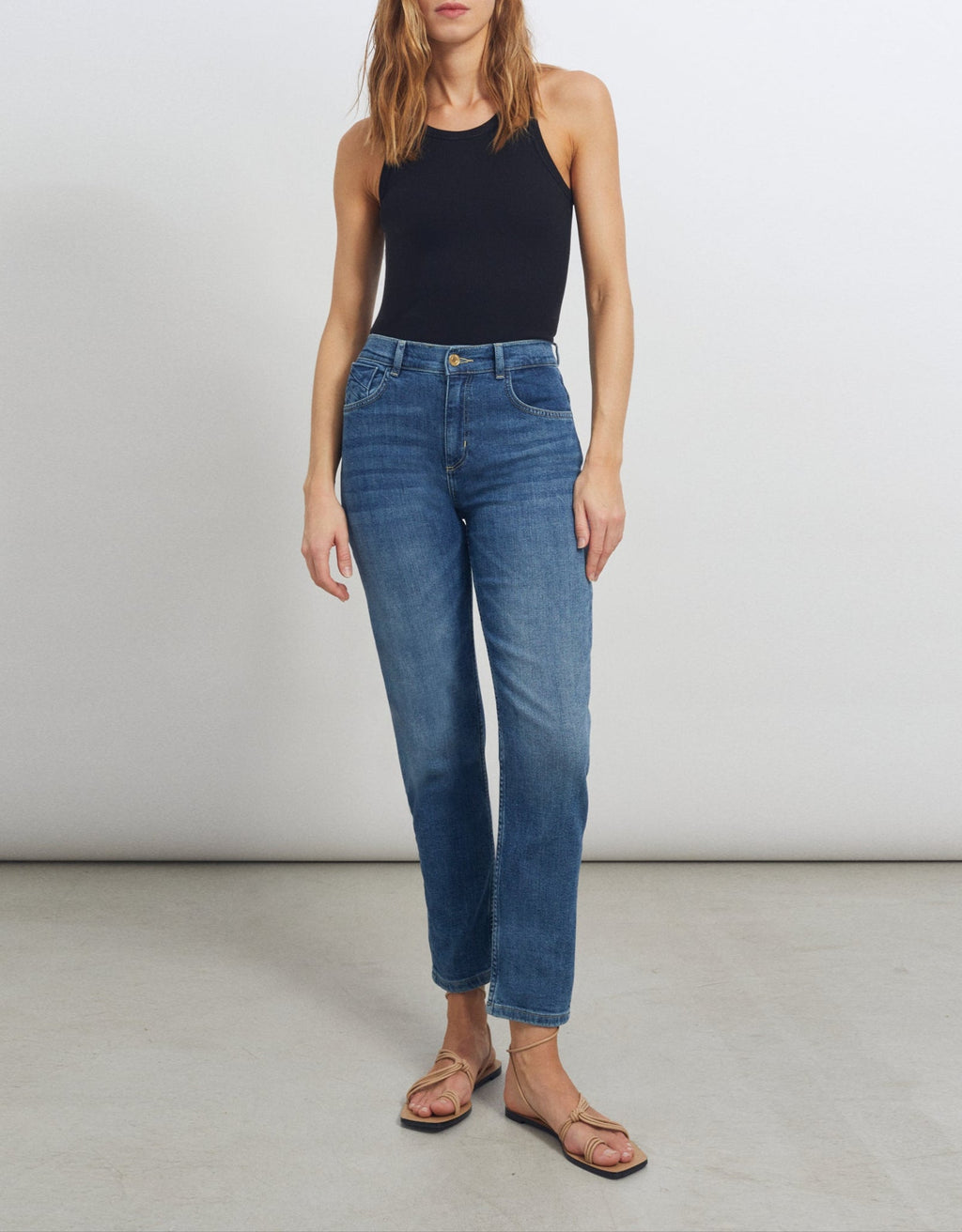 Jean Tapered Nola - Denim B-252 - Femme