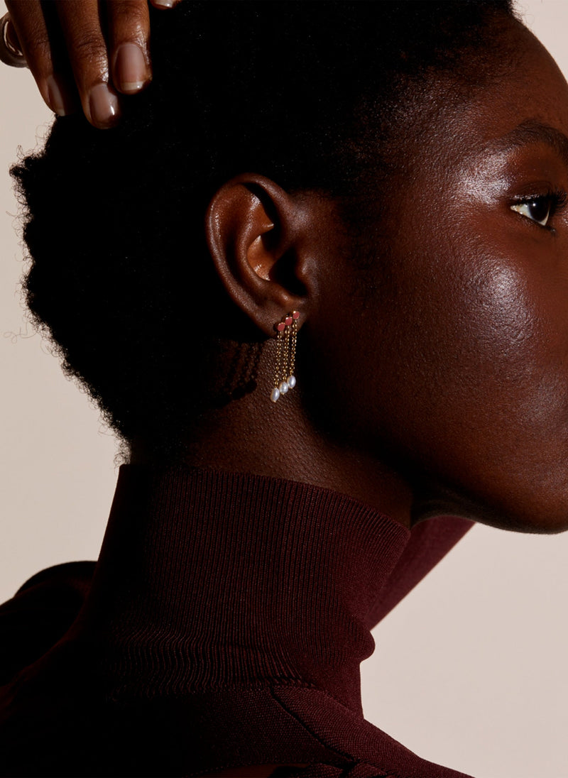 Boucles D'Oreilles Pendantes Nolia