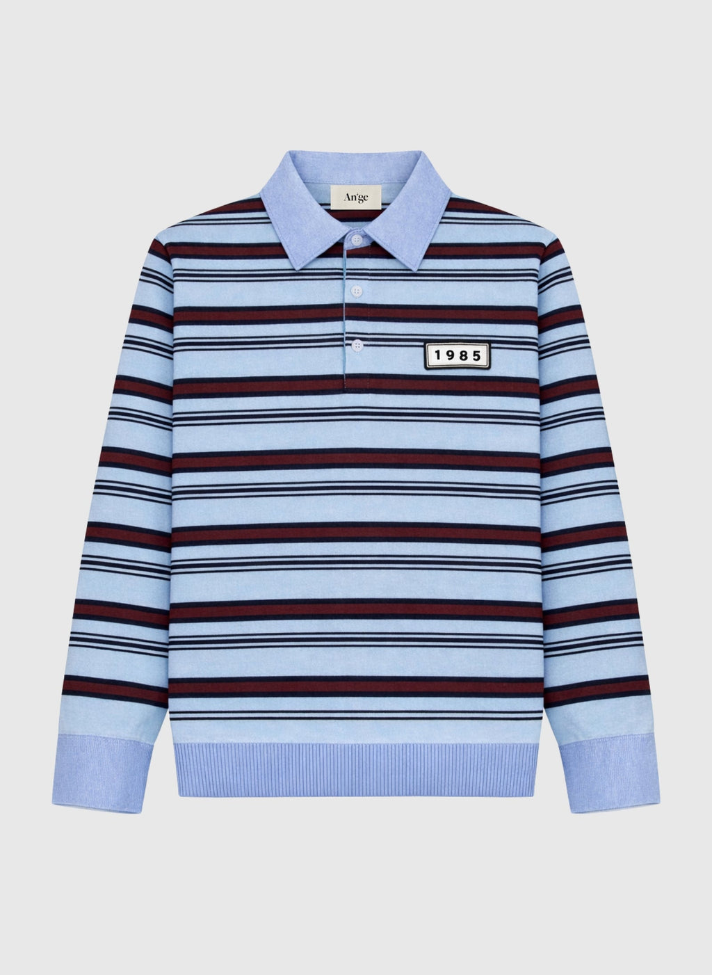 Polo Manches Longues Noni Ciel