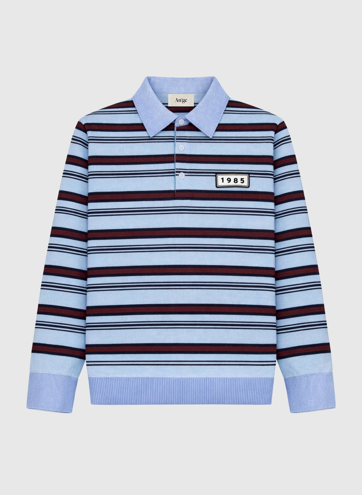 Polo Manches Longues Noni Ciel
