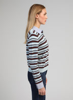 Polo Manches Longues Noni Ciel