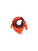 Authentic Cashmere - Écharpe Imprimé Grands Oiseaux Combo 4 Tibet - Orange - 100% Cachemire - Mixte