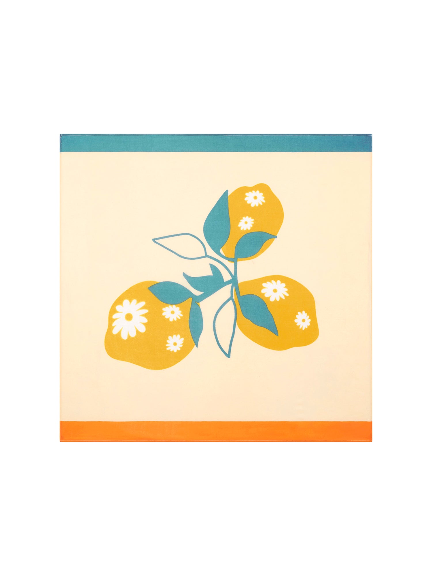 Carre Fruit Geants Combo 2 Boden 90 X 90Cm - Blanco - 100% Cachemira - Mixto