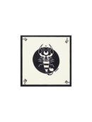 Authentic Cashmere - Foulard Astro Scorpion Haparanda - White - 100% Cachemire - Mixte