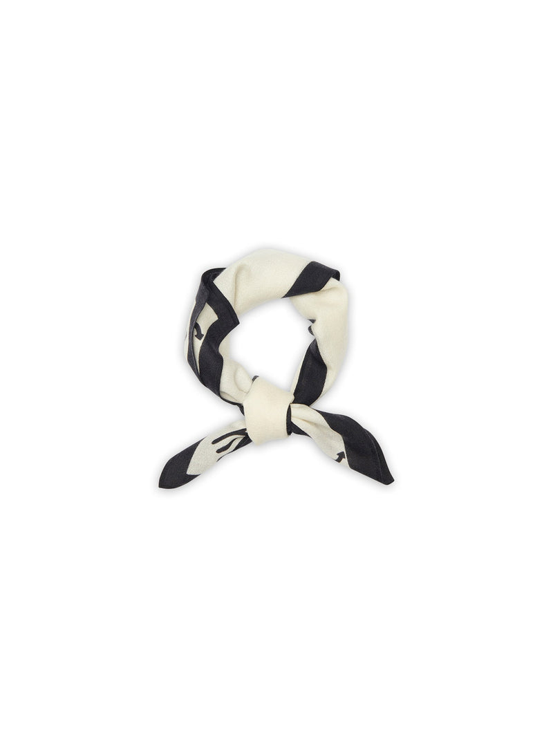 Authentic Cashmere - Foulard Astro Scorpion Haparanda - White - 100% Cachemire - Mixte