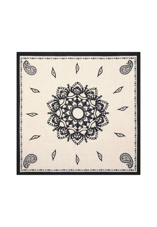 Perfect Cashmere - Bandana Voile De Cashmere Combo 1 - 100% Cachemire - Beige - Accessoires Unisexe
