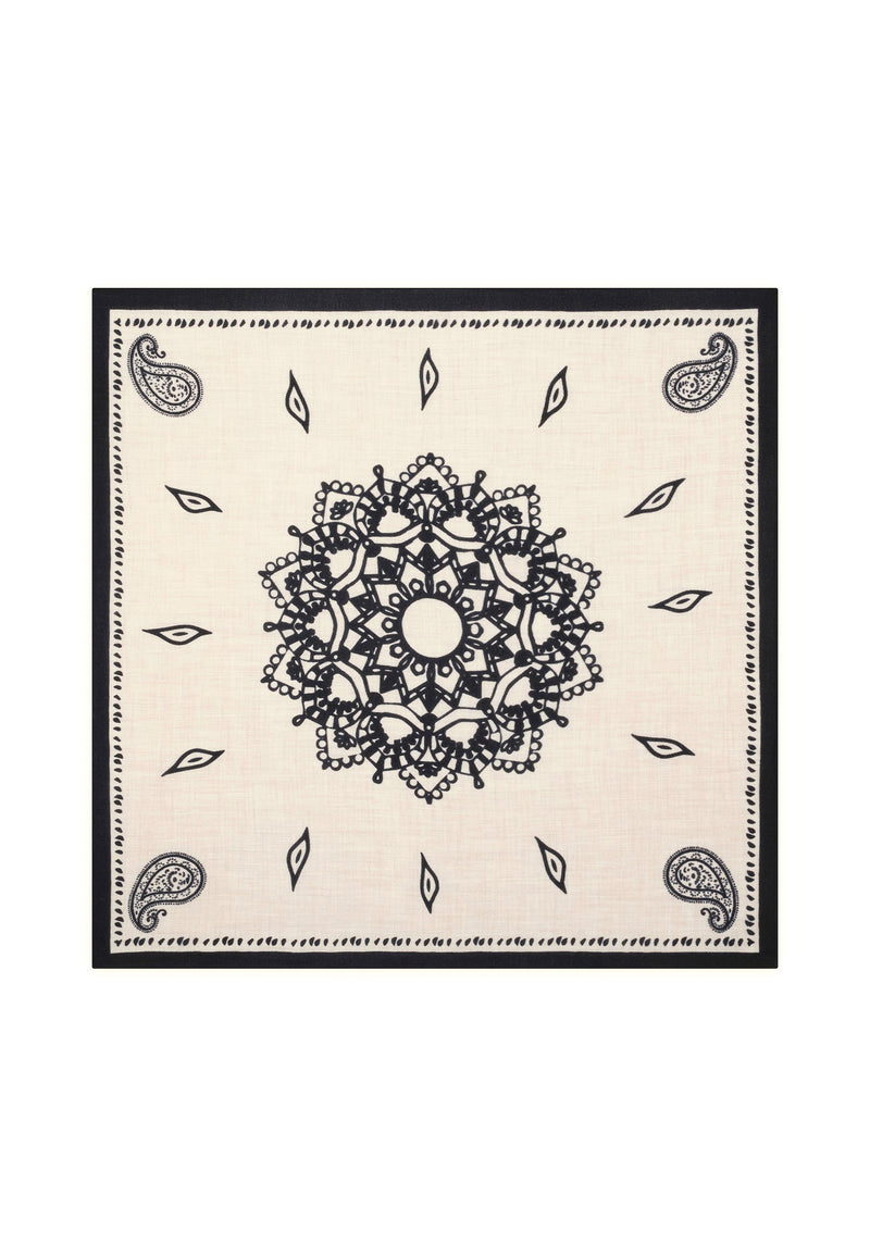 Perfect Cashmere - Bandana Voile De Cashmere Combo 1 - 100% Cachemire - Beige - Accessoires Unisexe
