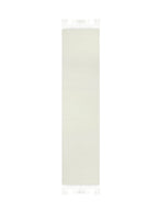 Viedma Woven Scarf 170 X 35 Cm - White - 100% Cashmere - Unisex