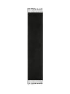Cordoba Woven Scarf 170 X 35 Cm - Black - 100% Cashmere - Unisex