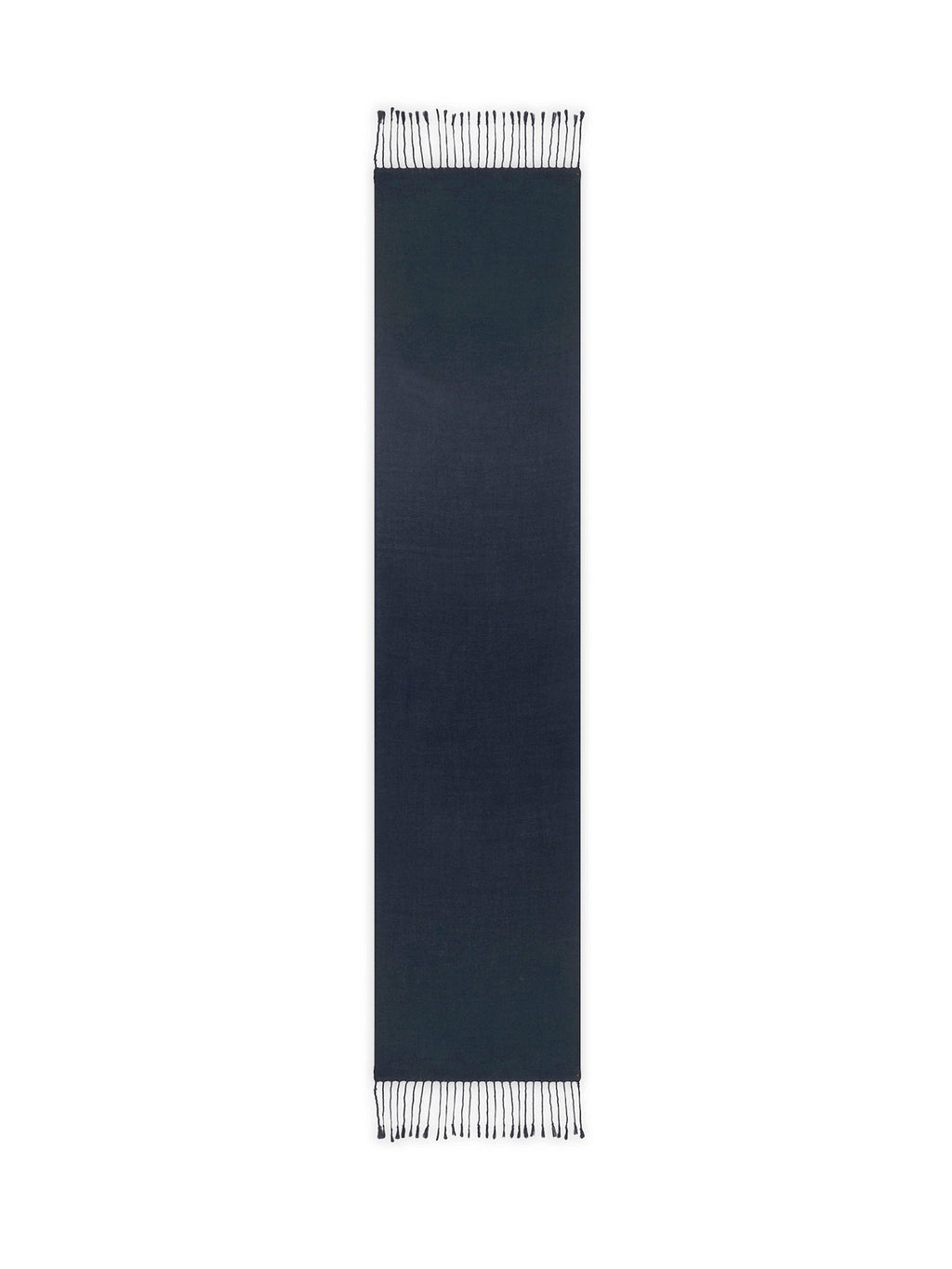 Echarpe Tissé Canela 170 X 35 Cm - Navy - 100% Cachemire - Mixte