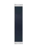 Echarpe Tissé Canela 170 X 35 Cm - Navy - 100% Cachemire - Mixte