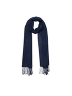Tissé Canela Woven Scarf 170 X 35 cm - Blue - 100% Cashmere - Unisex