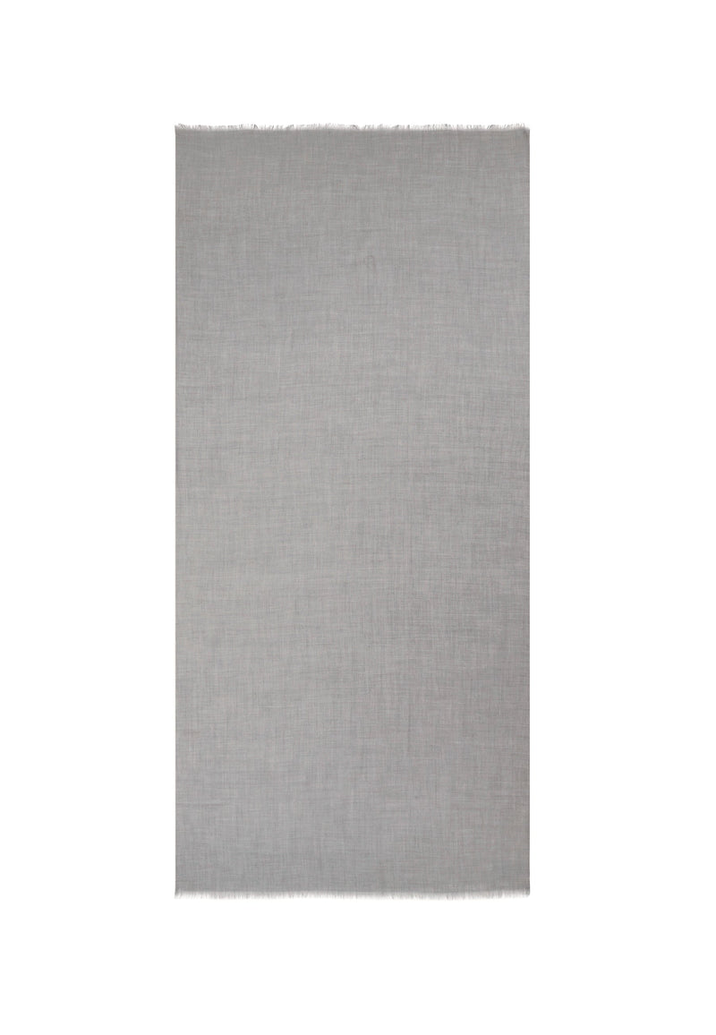 Estola Guaratuba 180X85 - 100% Voile Cachemir - Gris - Mixto