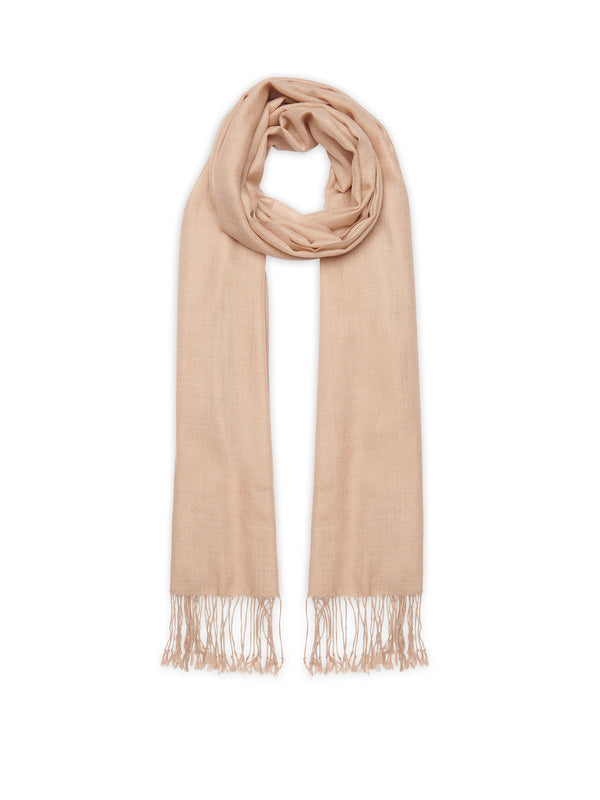 Authentic Cashmere - Etole Tissé Liviero 210 X 75 Cm - Old Pink - 100% Cachemire - Mixte