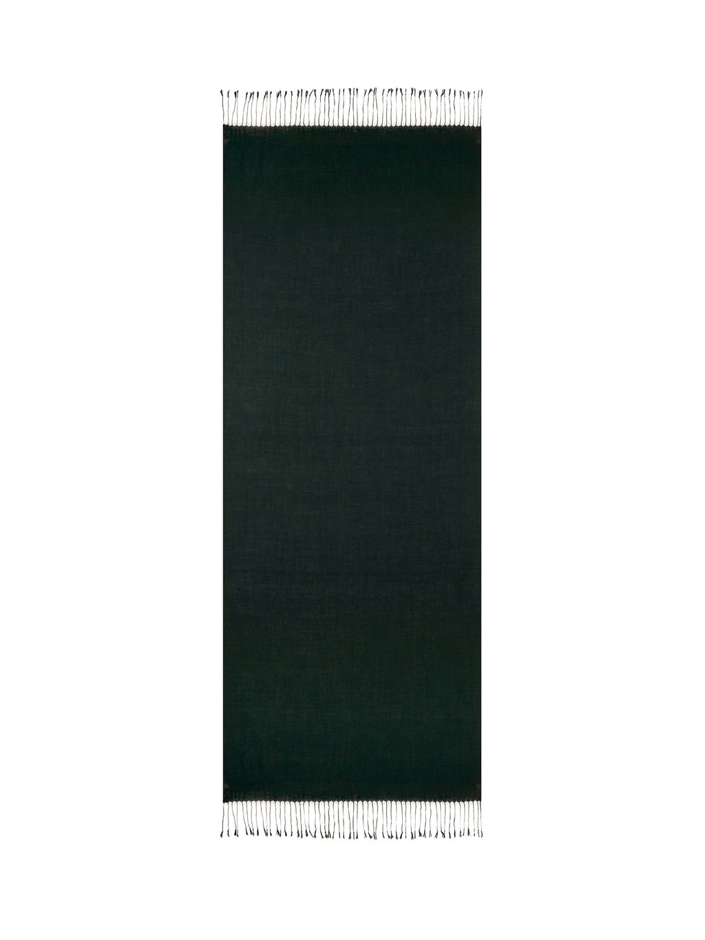 Etole Tissé Liviero 210 X 75 Cm - Dark Green - 100% Cachemire - Mixte