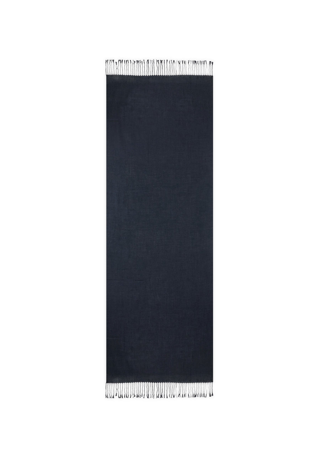 Étole 210X75 Liviero - 100% Cachemire 2 Fils - Navy - Mixte