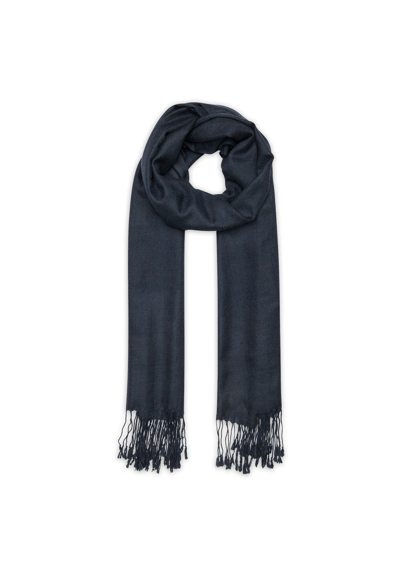 Estola 210X75 Liviero - 100% Cashmere 2 Hilos - Marino - Mixto