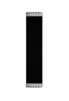Woven Scarf 170X35 Cm - 100% Cashmere - Black - Unisex Accessories