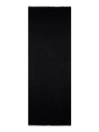 Cacupe Woven Stole 210 X 75Cm - Black - 100% Cashmere - Unisex