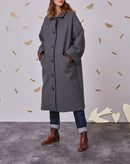Abrigo Nora - Gris oscuro