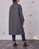 Abrigo Nora - Gris oscuro