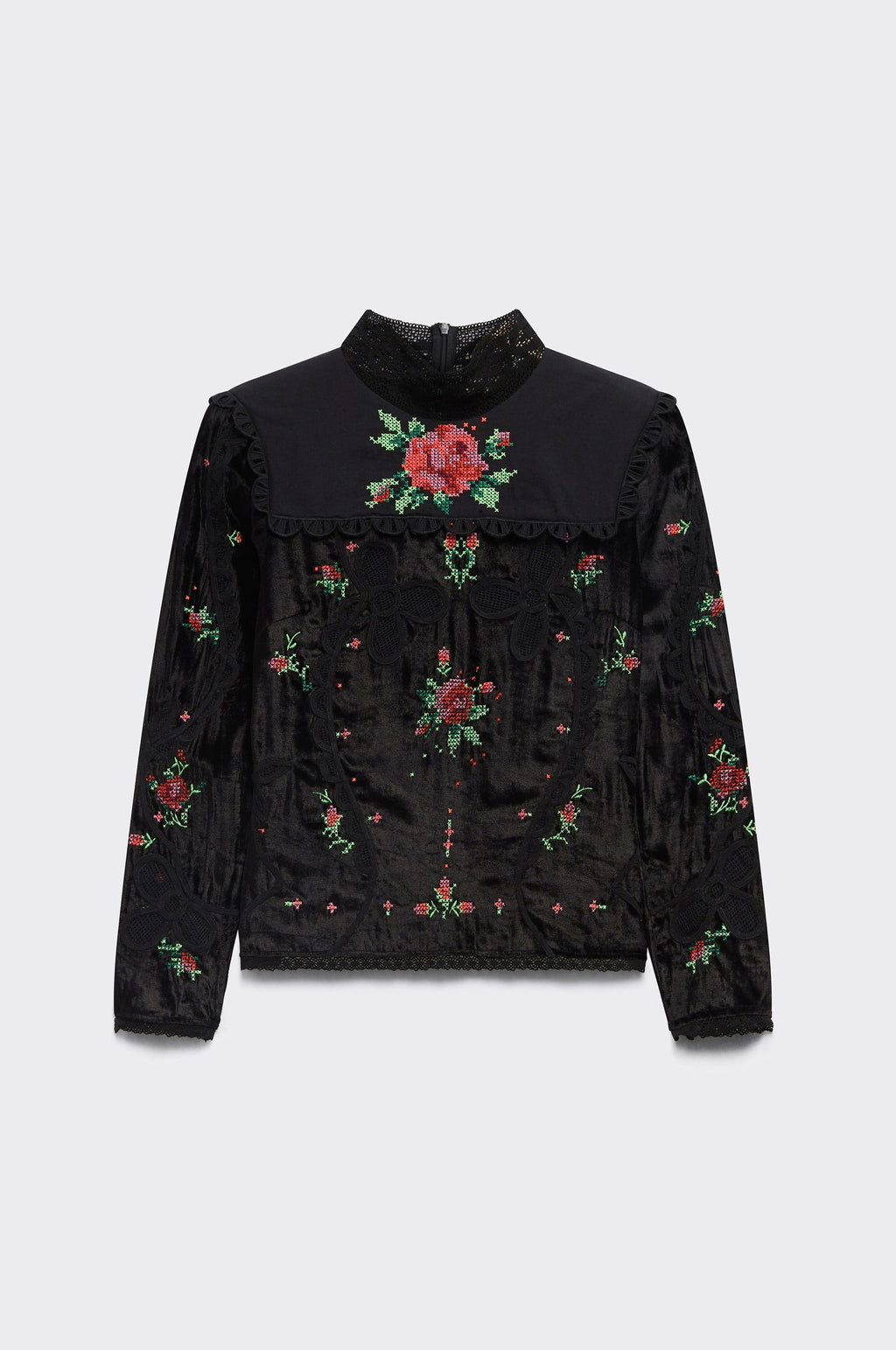 Nappe Top - Black
