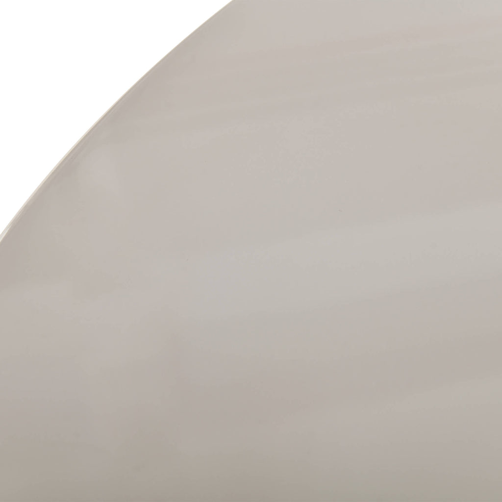 Nori - Round Dining Table - Lacquered - Beige