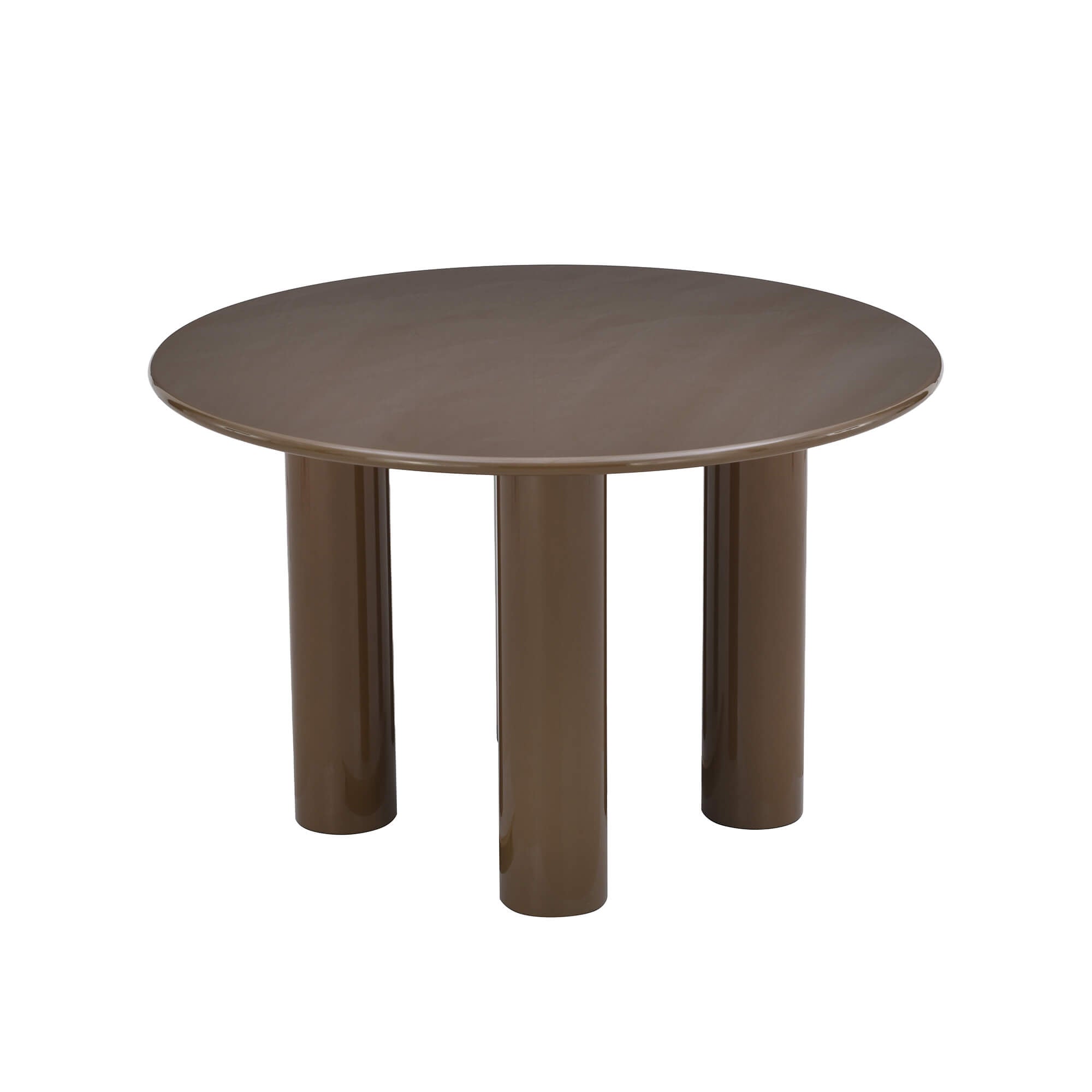 Nori - Table De Séjour Ronde - Laqué - Vert