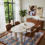 Nori - Dining Table - Lacquered - Beige
