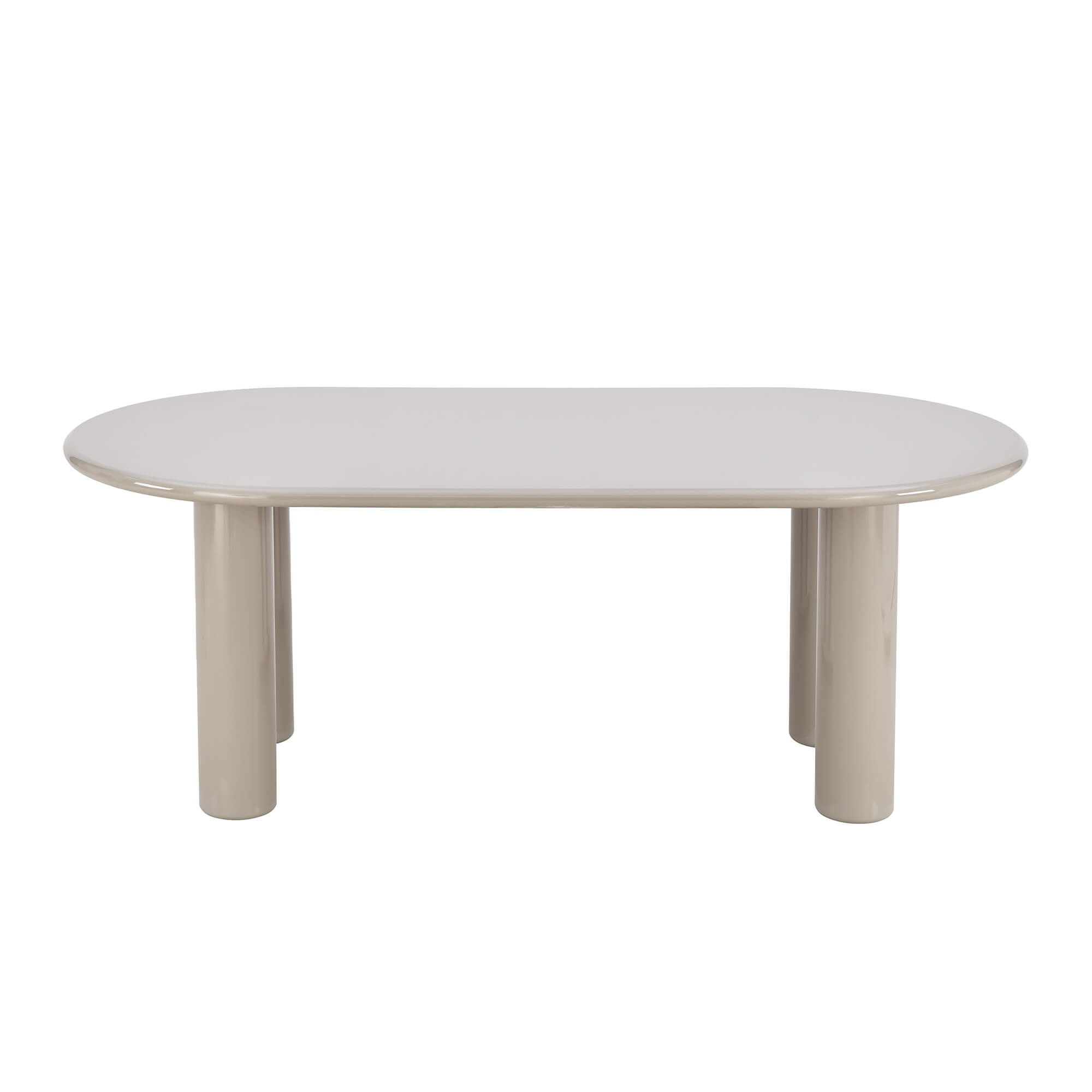 Nori - Dining Table - Lacquered - Beige