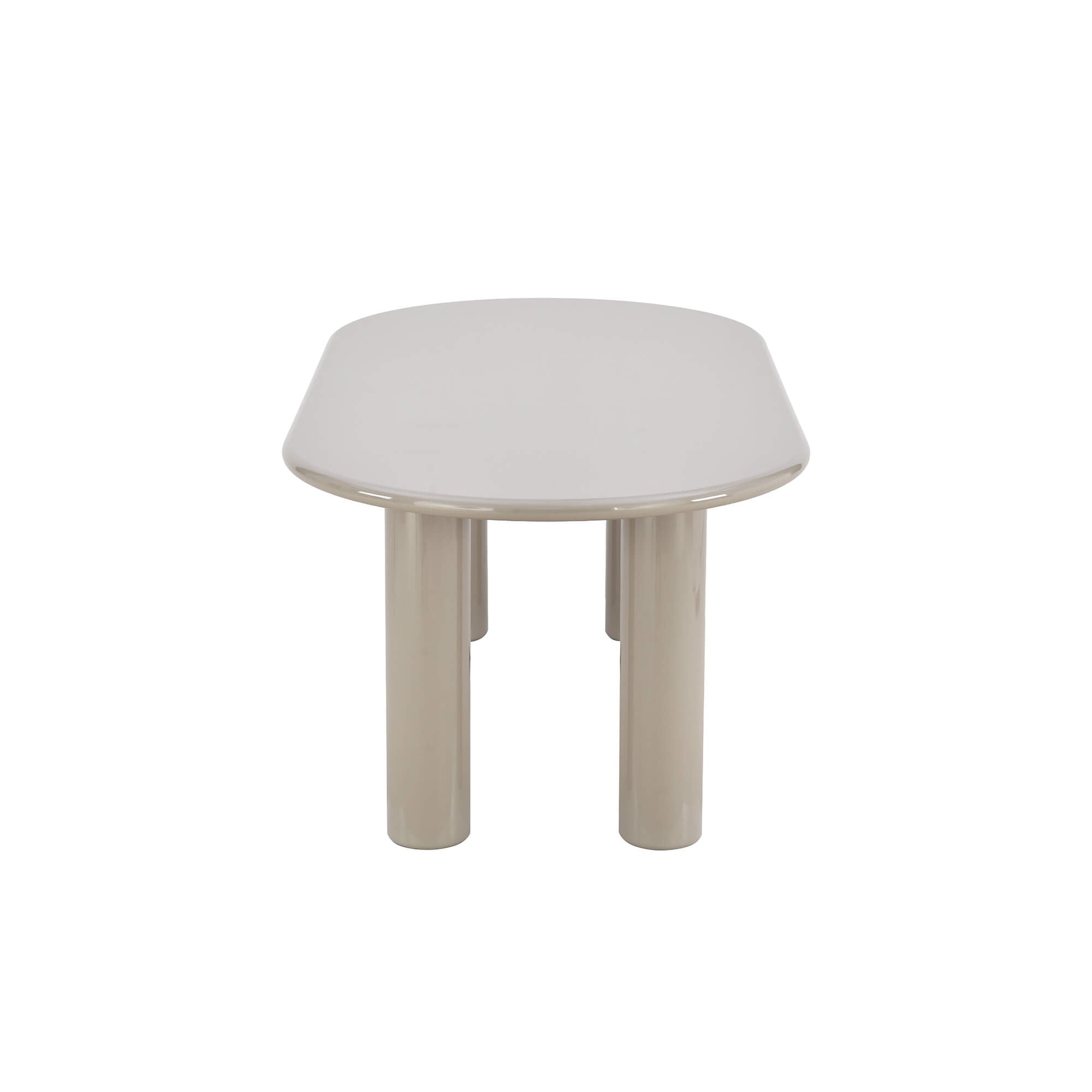 Nori - Dining Table - Lacquered - Beige