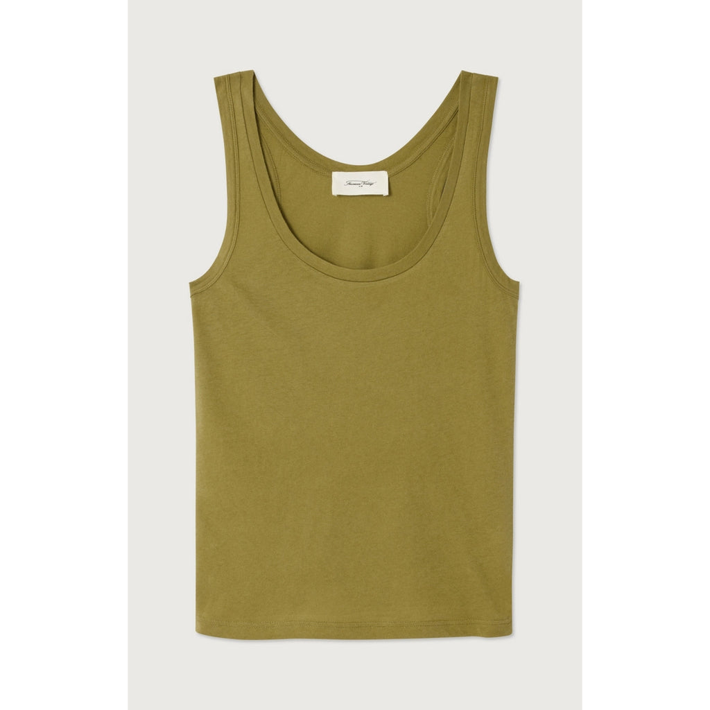 Strappy Round-Neck Tank Top - Canyon - Women