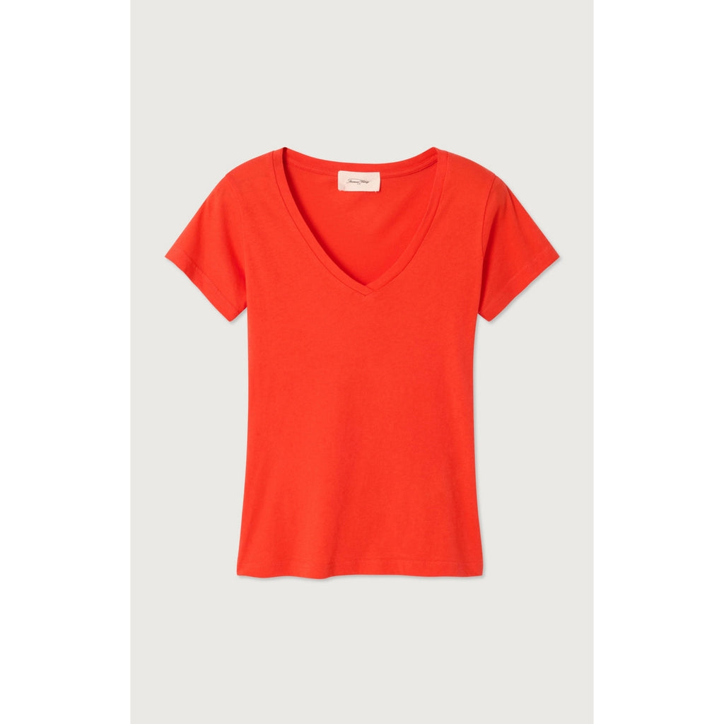 Camiseta Ajustada Cuello en V - Passion - Mujer