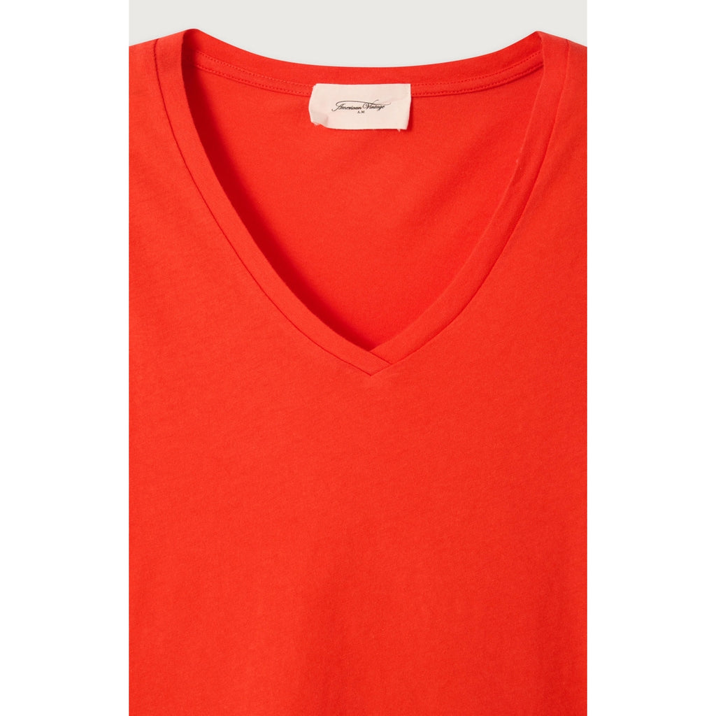 Camiseta Ajustada Cuello en V - Passion - Mujer