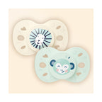 2-pack anatomiska nappar Djur