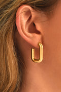 Nova Golden Hoop Earrings