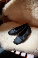 Ballerines - Satin Noir - Carmen