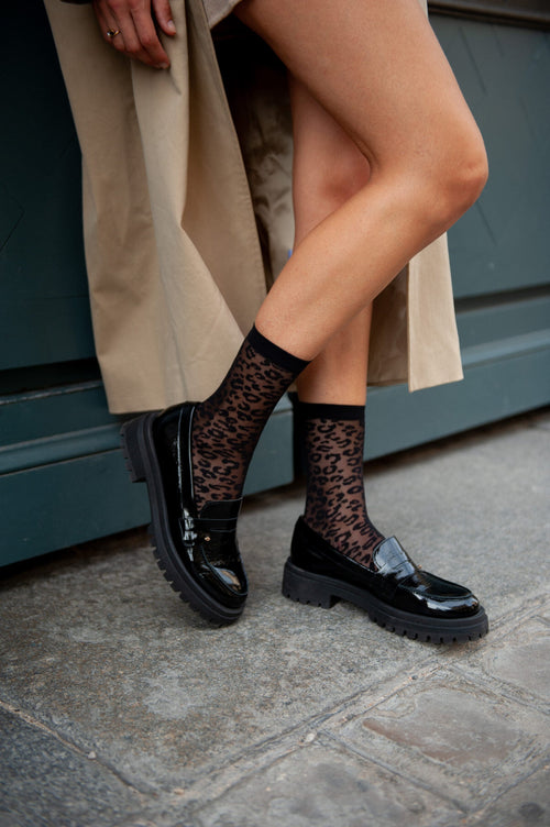 Socquettes - Léopard